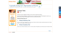 Desktop Screenshot of chinesetests.com